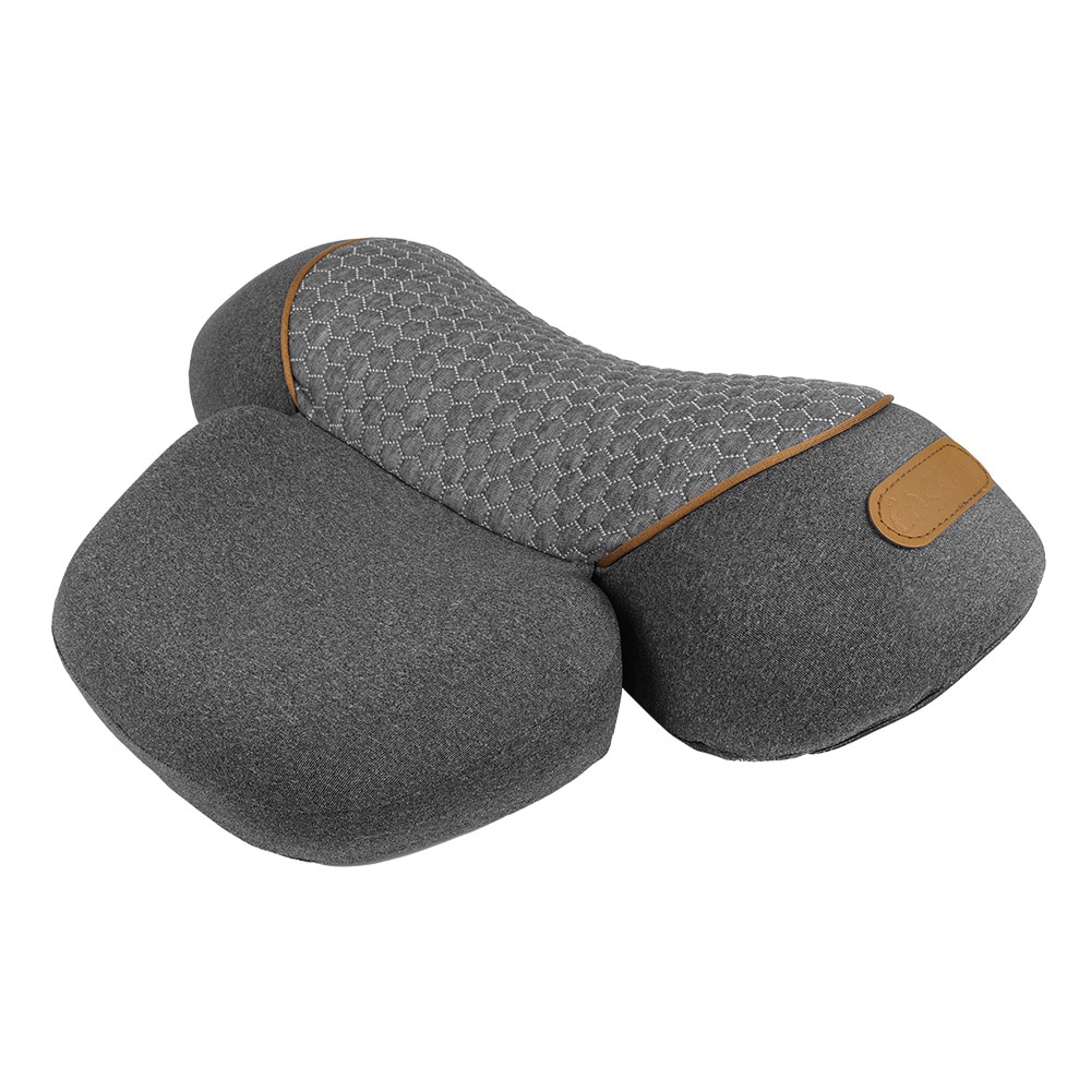 Ortopedisk nakke- og ryggpute i polyester og minneskum