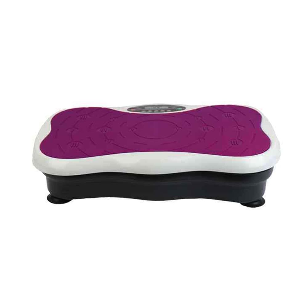 Fitness Body vibrasjonsplate 200W 53cm - Svart/Rød