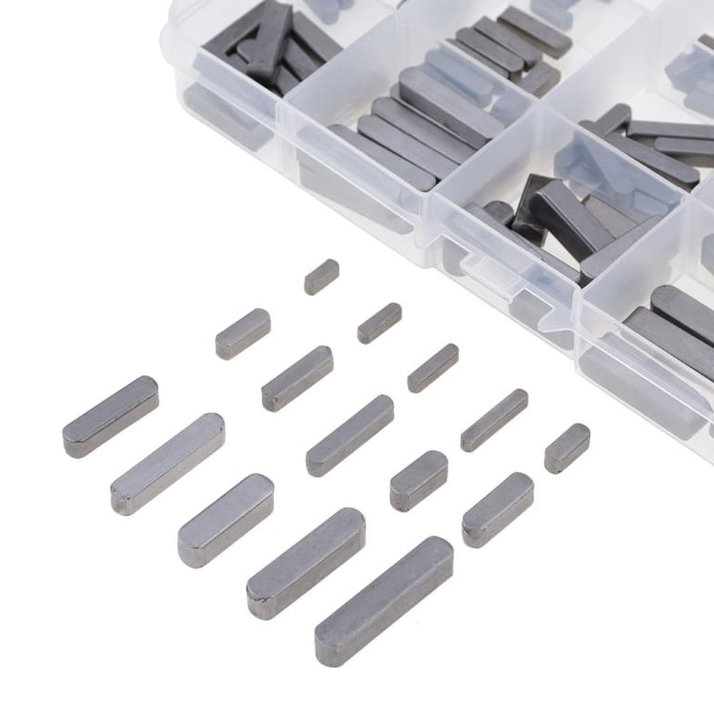 Boks med flate kiler - 140 stykker