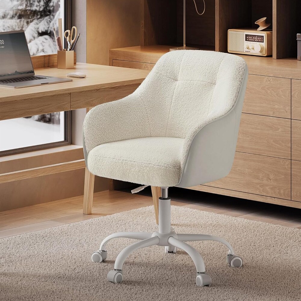 Kontorstol med armlener - Beige