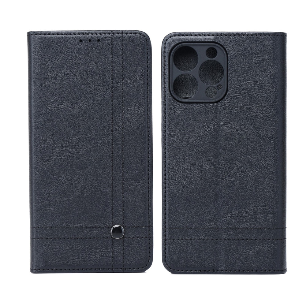 Flippveske i kunstlær for iPhone 17 - Svart