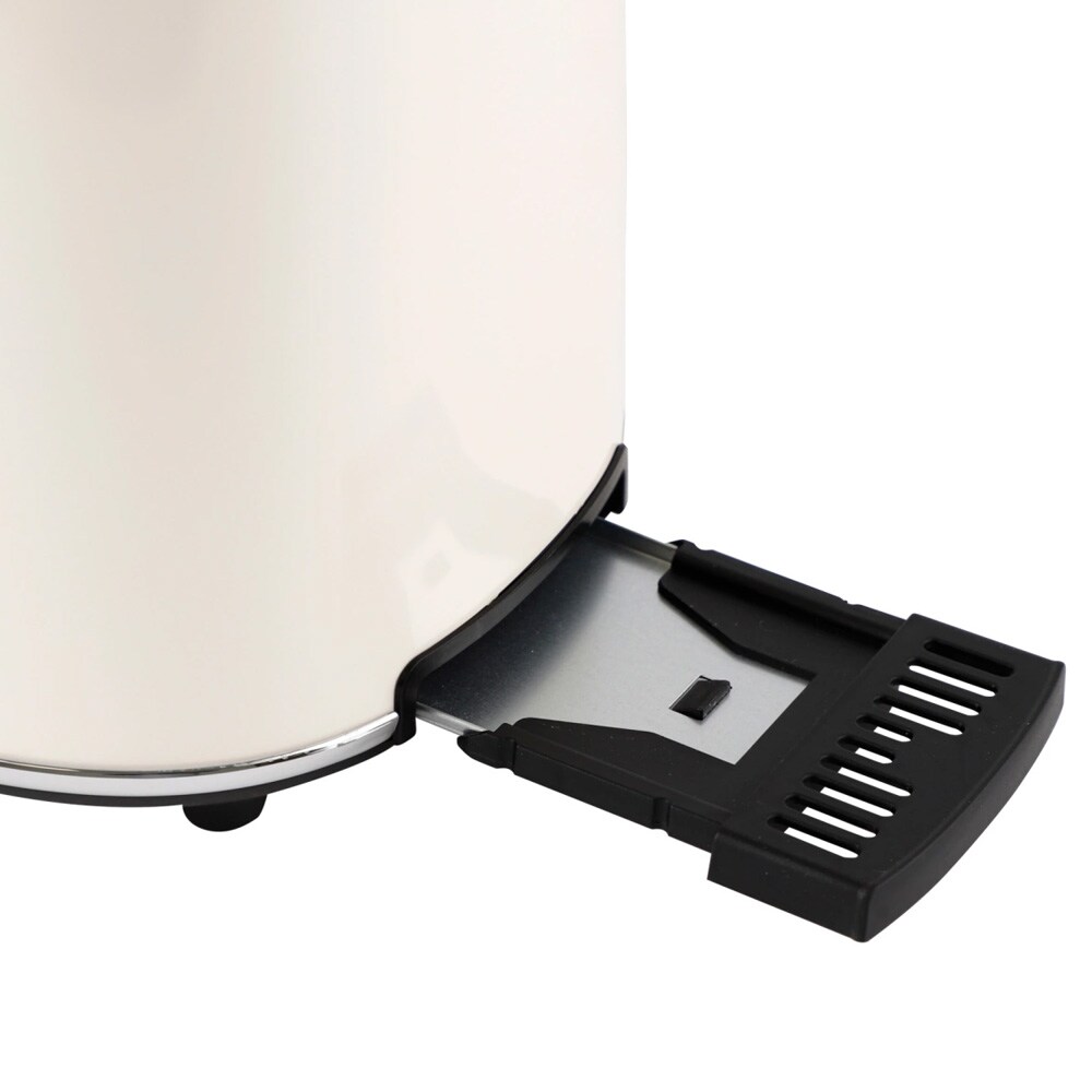 Emerio brødrister 800W for 2 skiver - Hvit