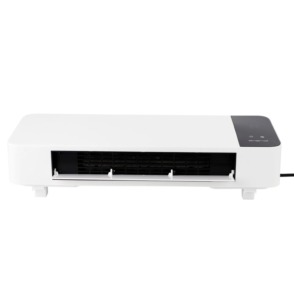 Emerio Veggmontert varmevifte med termostat 2000W