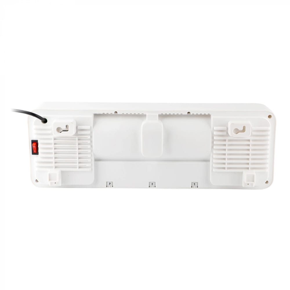 Emerio Veggmontert varmevifte med termostat 2000W