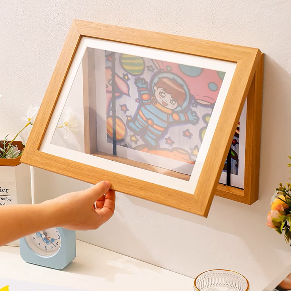 A4 Art Frame - Fotoramme med treramme