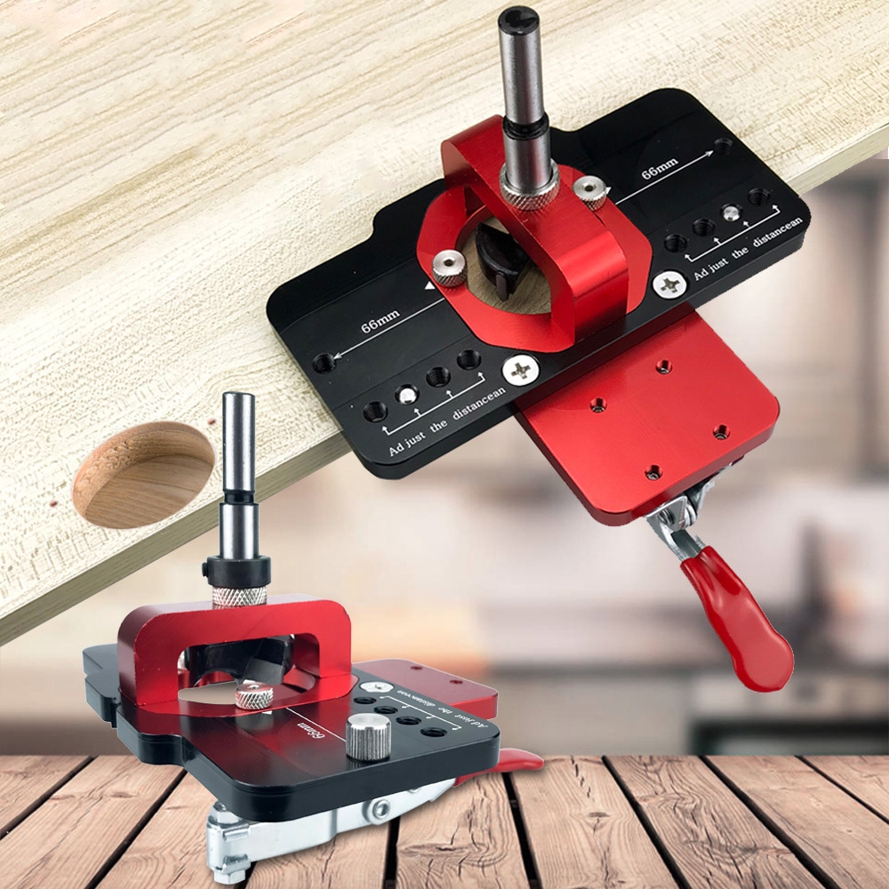 Boremal for 35 mm skapdører i metallegering