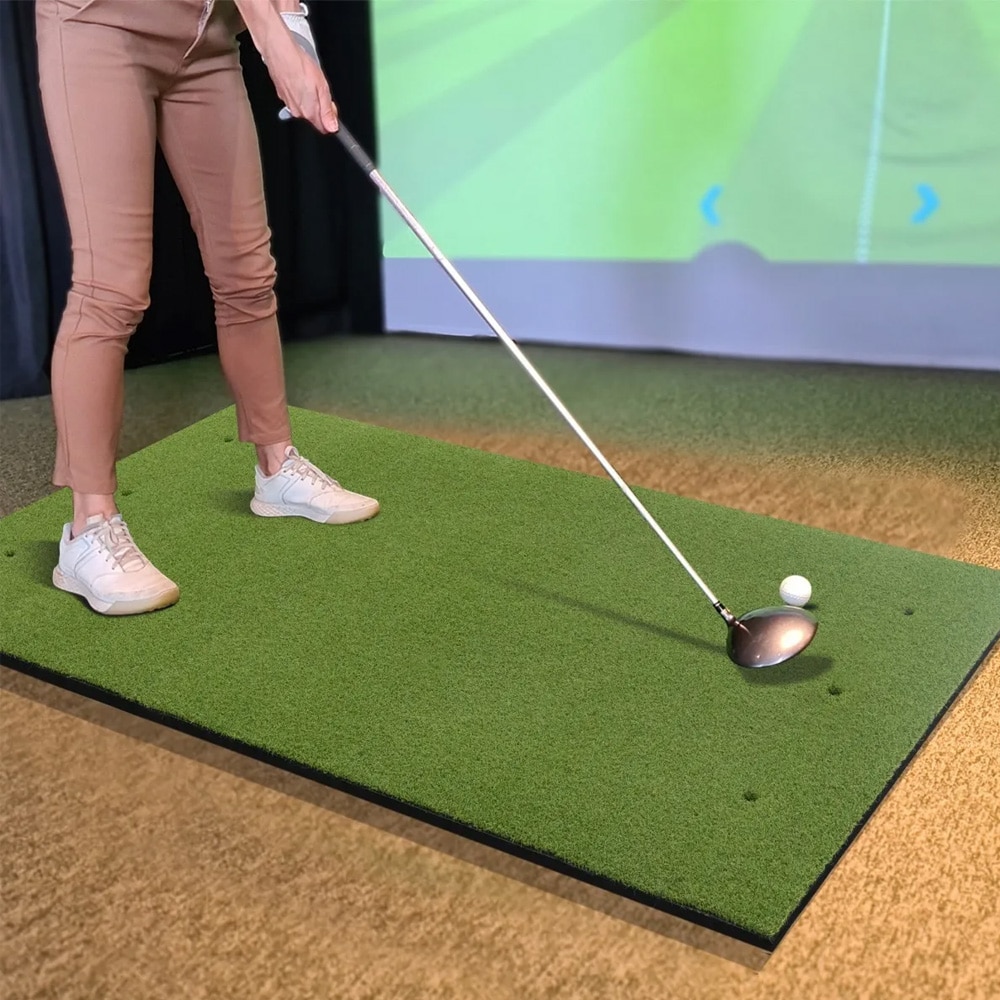 Golftreningsmatte i kunstgress 152 × 91 cm