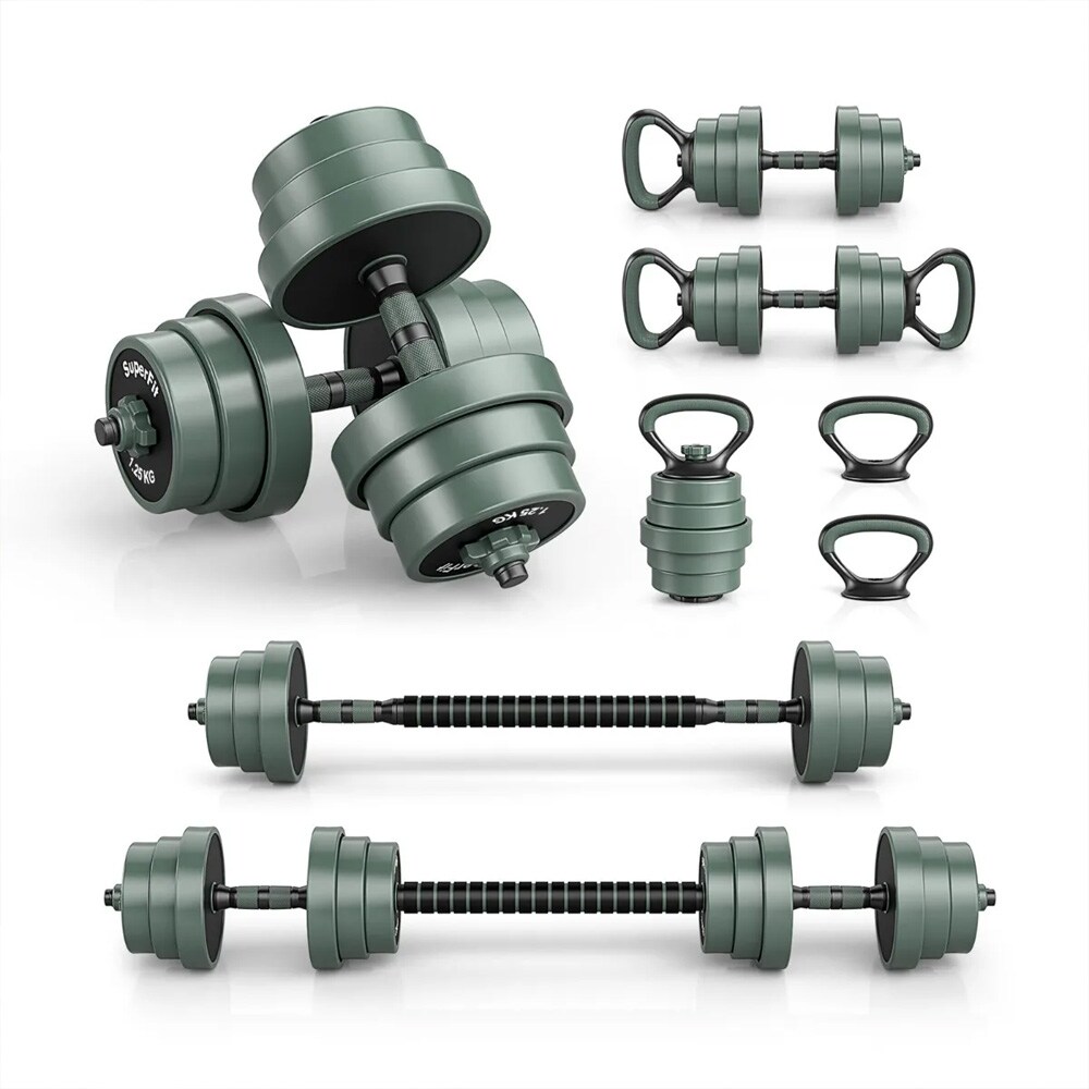 Manualsett 20 kg justerbart 4-i-1