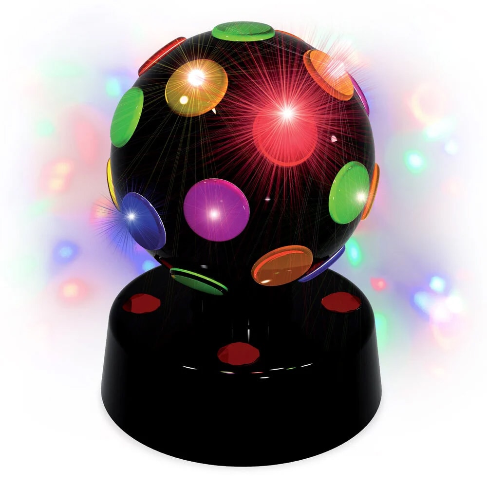 PartyFunLights roterende diskokule med LED