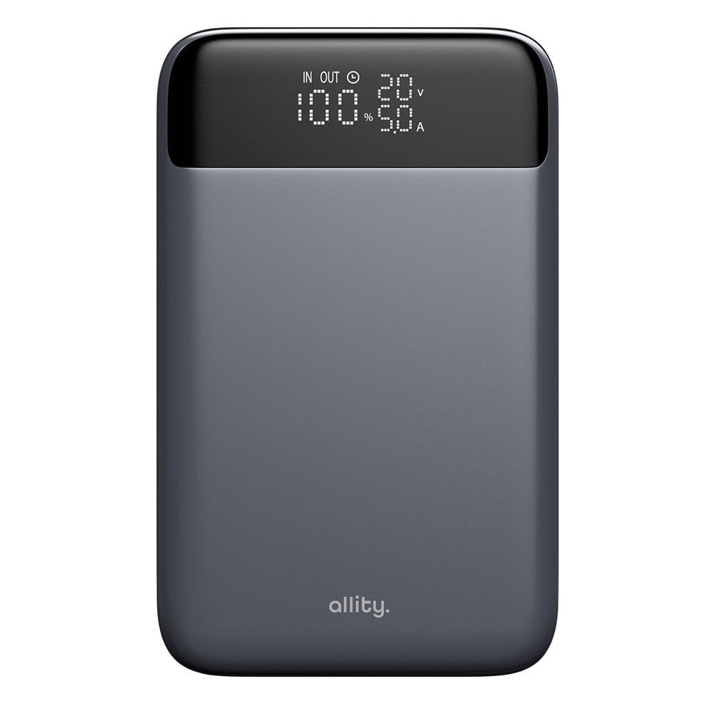 Allity Powerbank 19200 mAh 130W PD/QC for bærbar PC og mobil