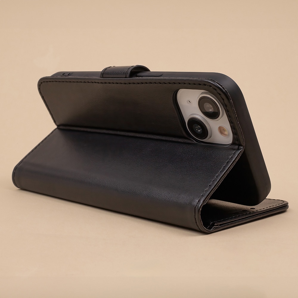 Flip-etui med stativ for Samsung Galaxy A17 5G - Svart