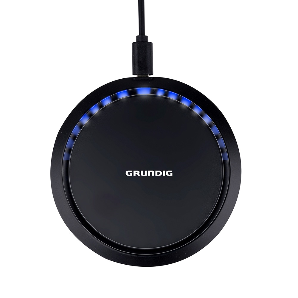 Grundig Trådløs ladeplate 10W - Svart