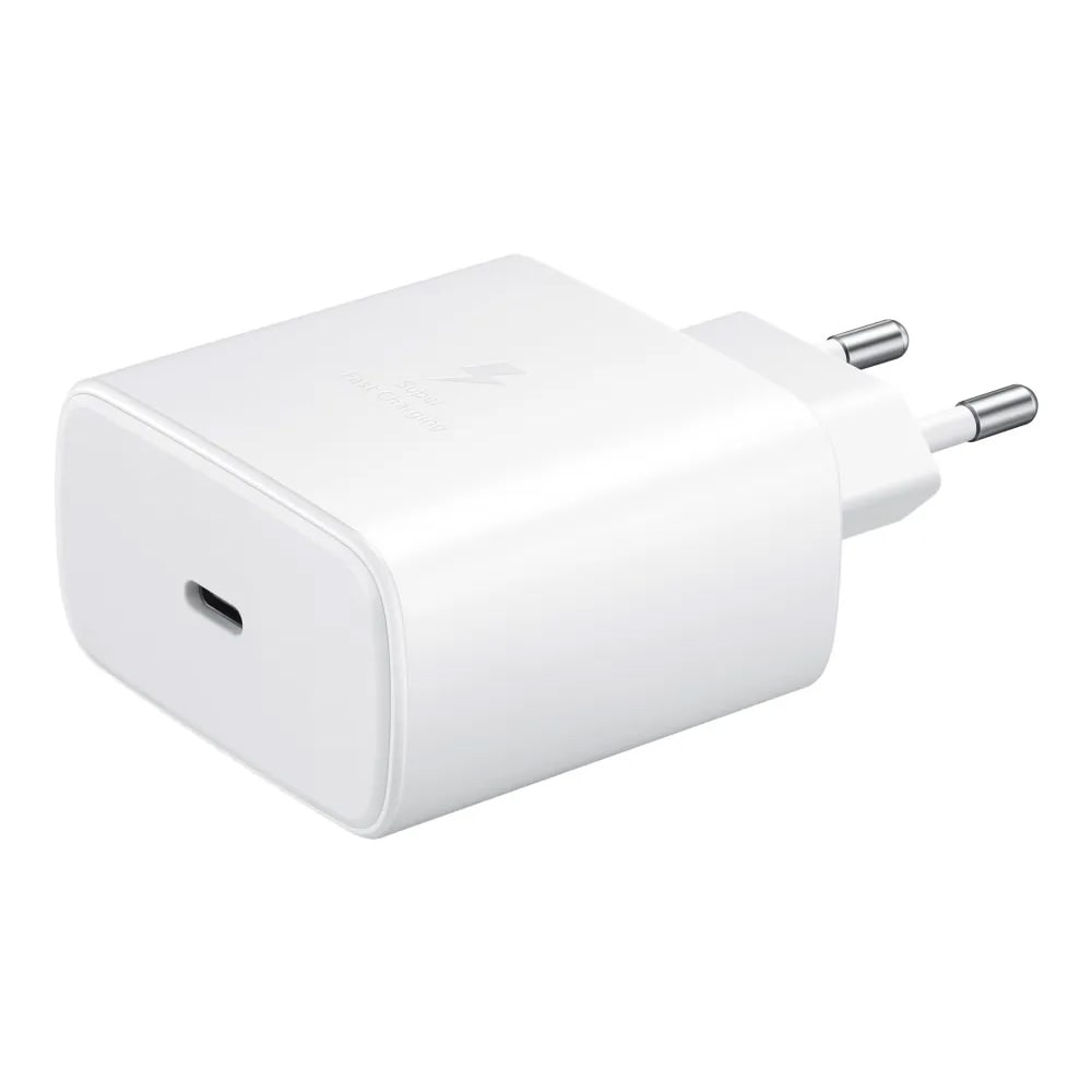 Samsung hurtiglader 45 W EP-TA845EWE – Hvit