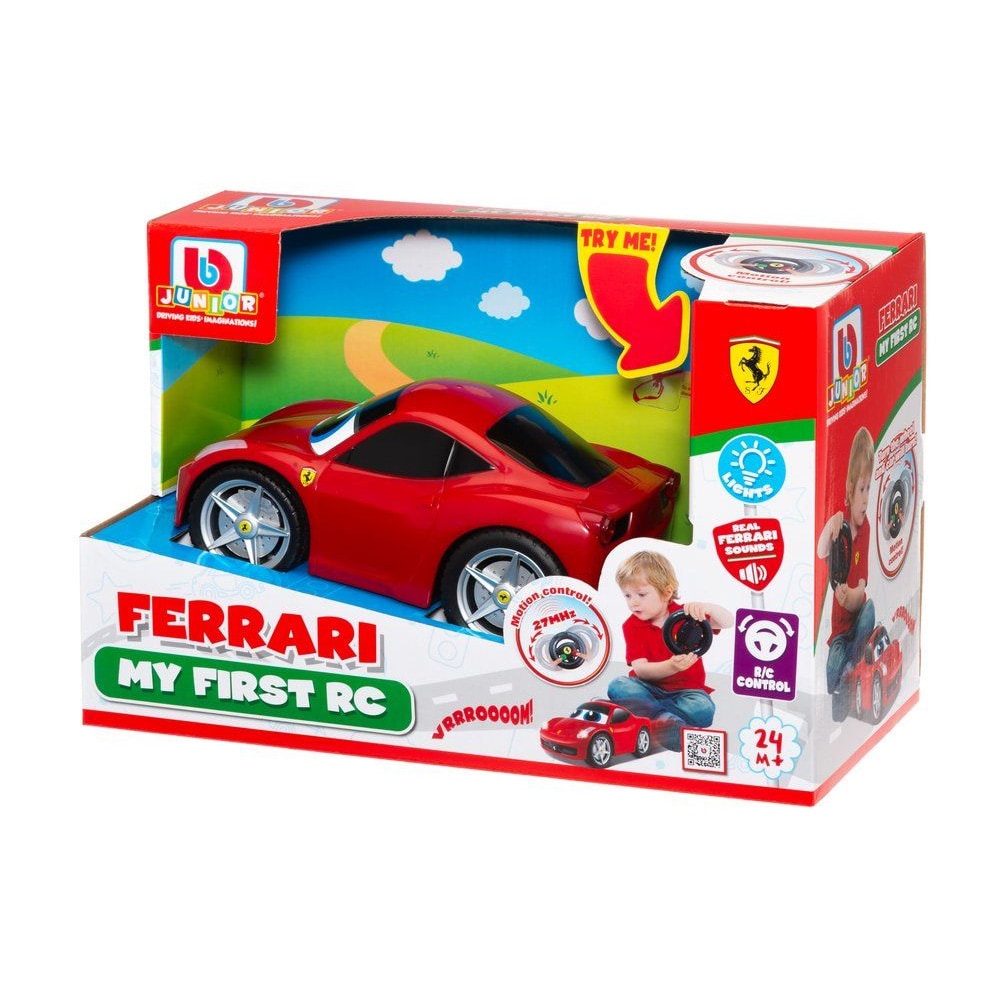 Radarstyrt bil Ferrari 458