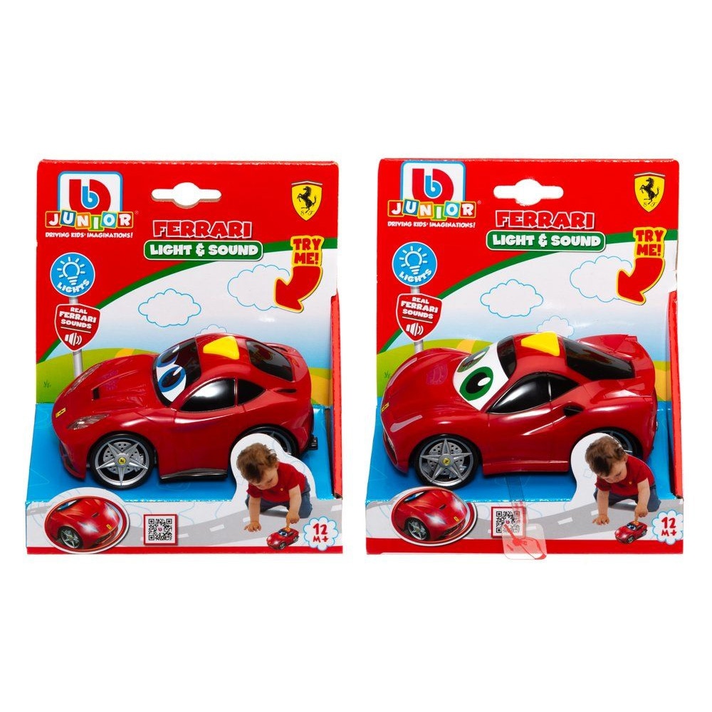 Lekebil Ferrari med lys og lyder