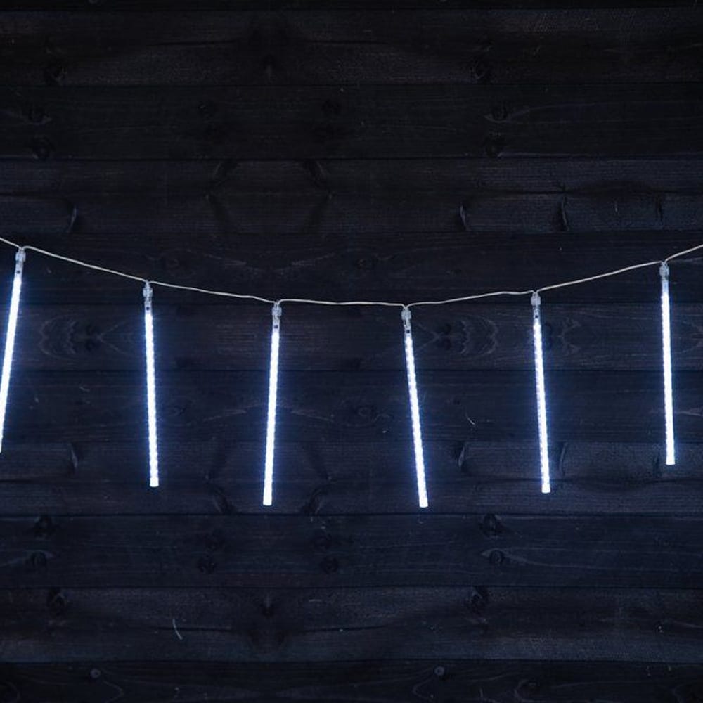 LED-lysstaver med meteoreffekt – for innendørs og utendørs bruk