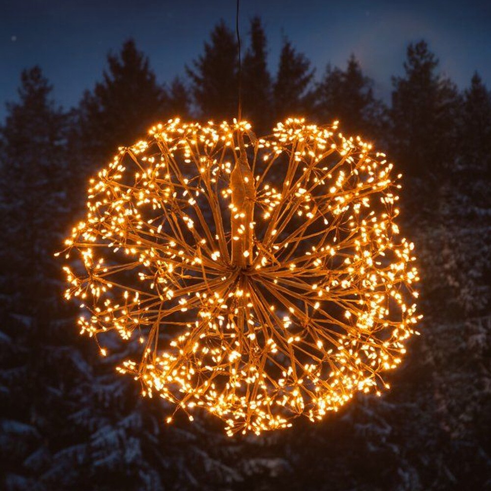 Lyskule 50 cm 1080 mikro-LED ravfarget – for utendørs og innendørs bruk