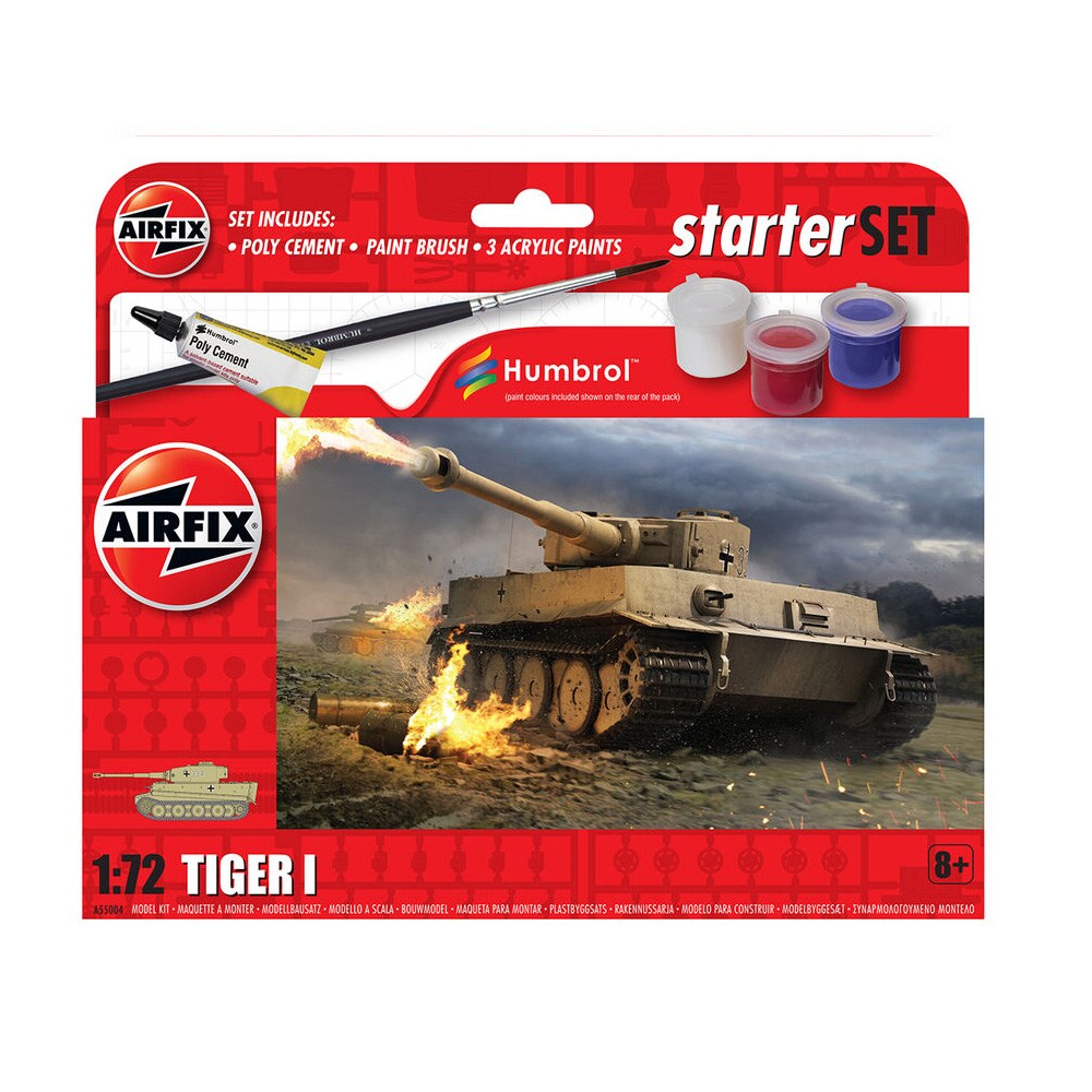 Airfix 1:43 Startsett modellbygging - Bugatti Chiron modellbil