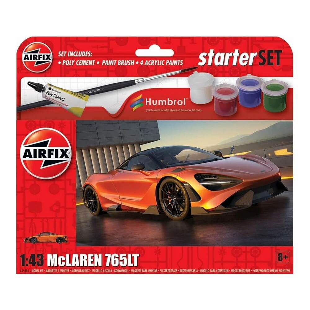 Airfix 1:43 startsett - McLaren 765