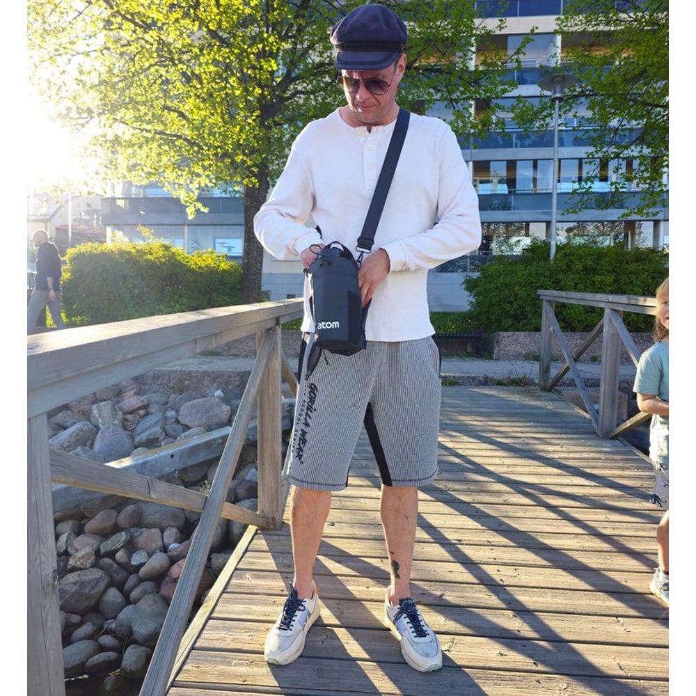 Magnetisk treningsbag for vannflaske