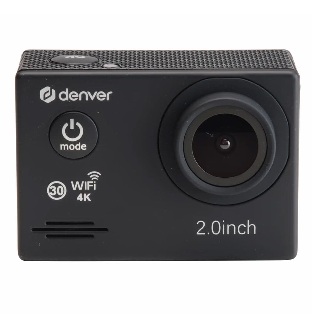 Denver 4K actionkamera med Wifi og 2" skjerm