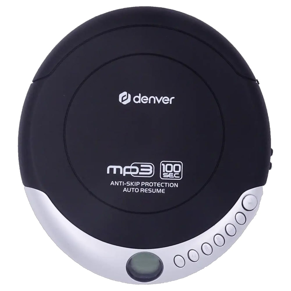 Denver bærbar CD-spiller med anti-skip og MP3-støtte