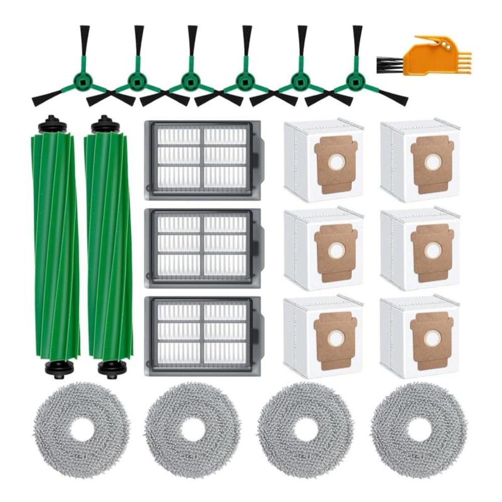 Børster, filtre og støvsugerposer til iRobot Roomba Plus 505 / 405 - 22 stk
