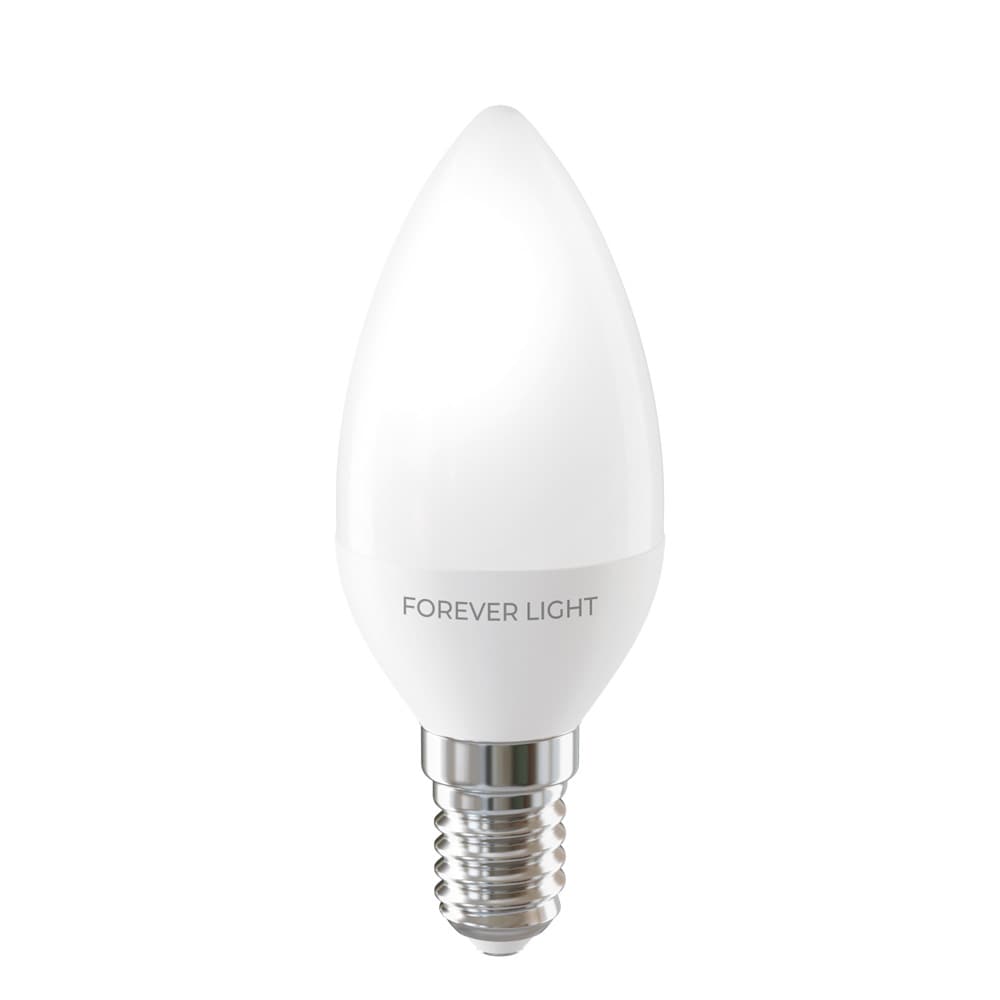 LED lyspære E14 C37 2,2W 260lm 6000K kaldhvit