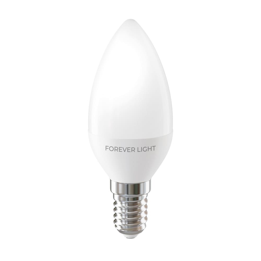 LED lyspære E14 C37 4,8W 630lm 3000K