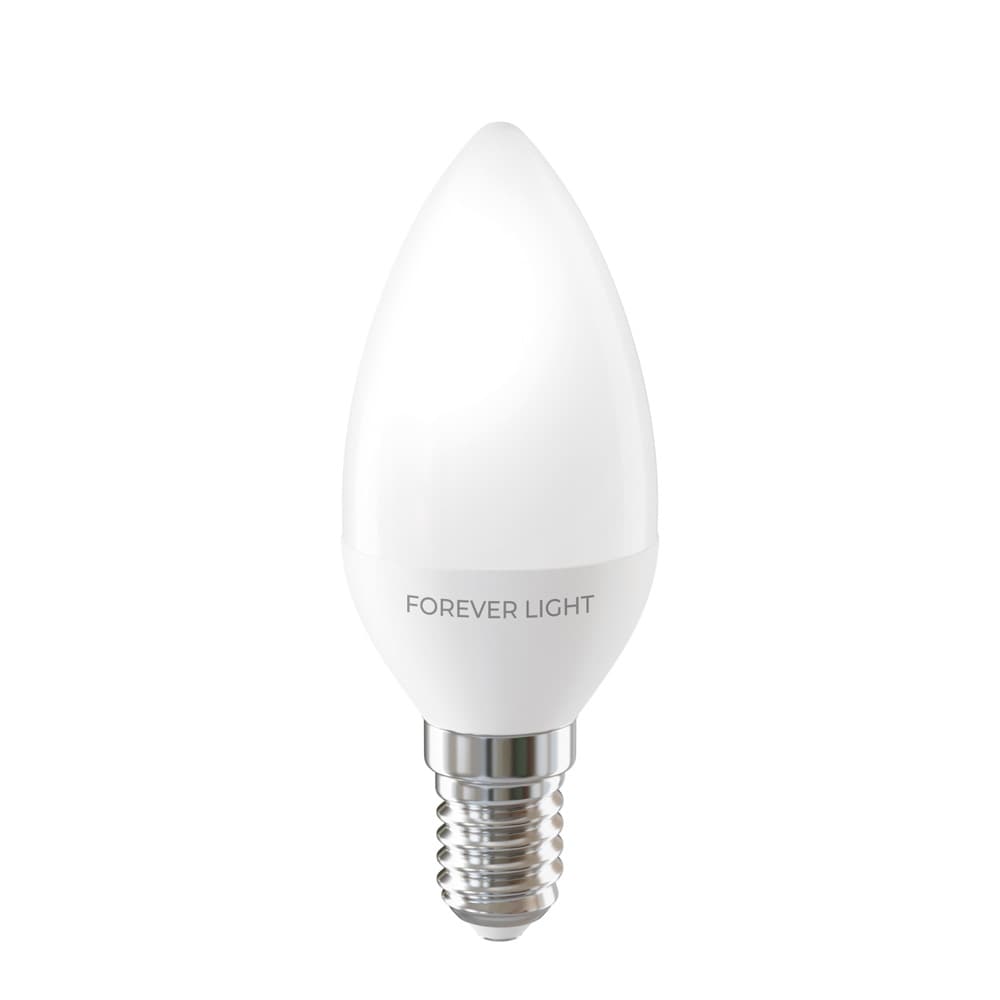 LED lyspære E14 C37 4,8W 630lm 6000K