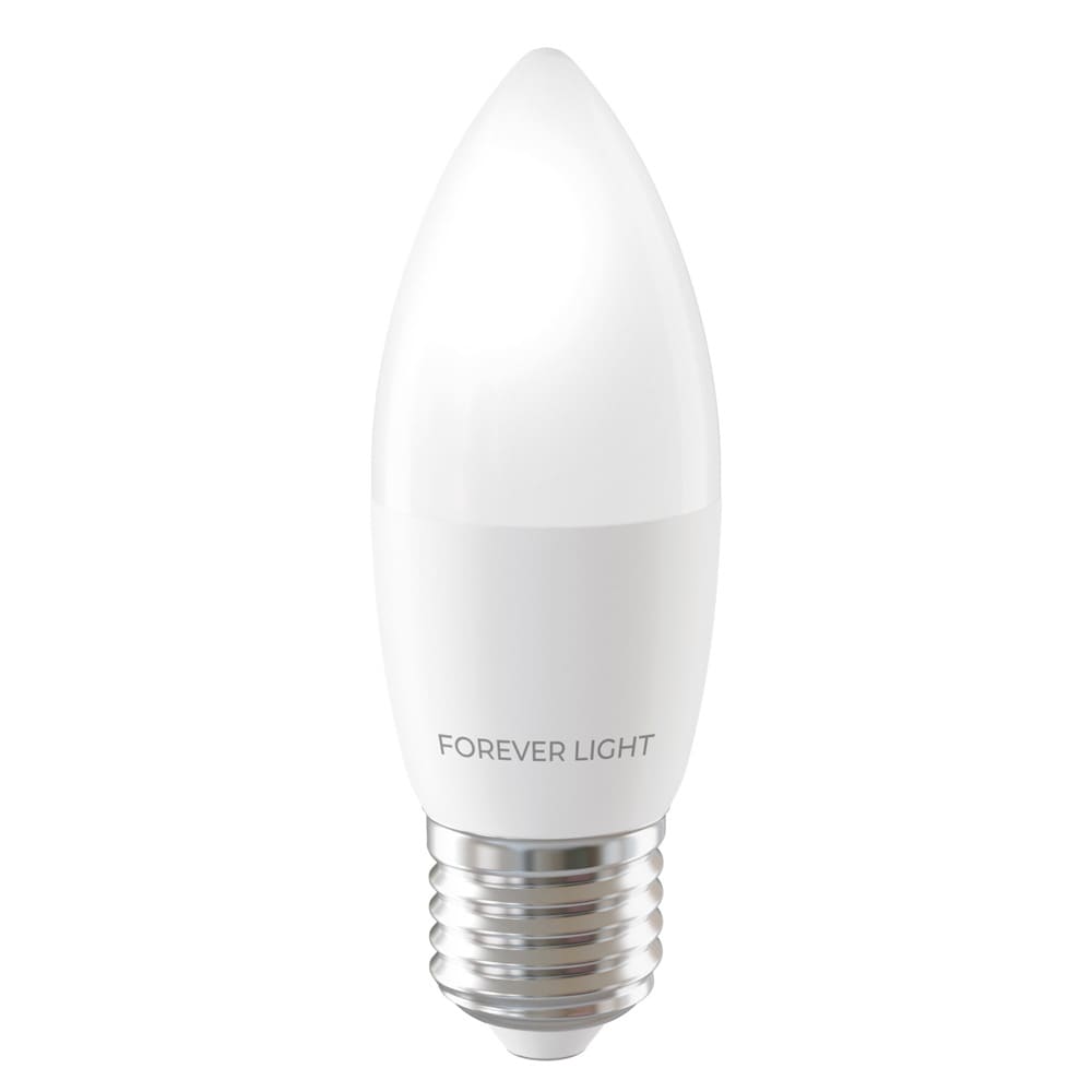 LED lyspære E27 C37 7,2W 840lm 4000K