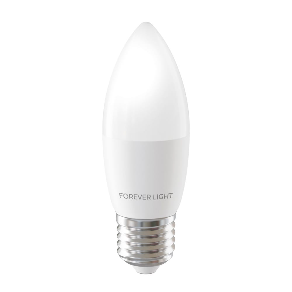 LED lyspære E27 C37 7,2W 840lm 6000K