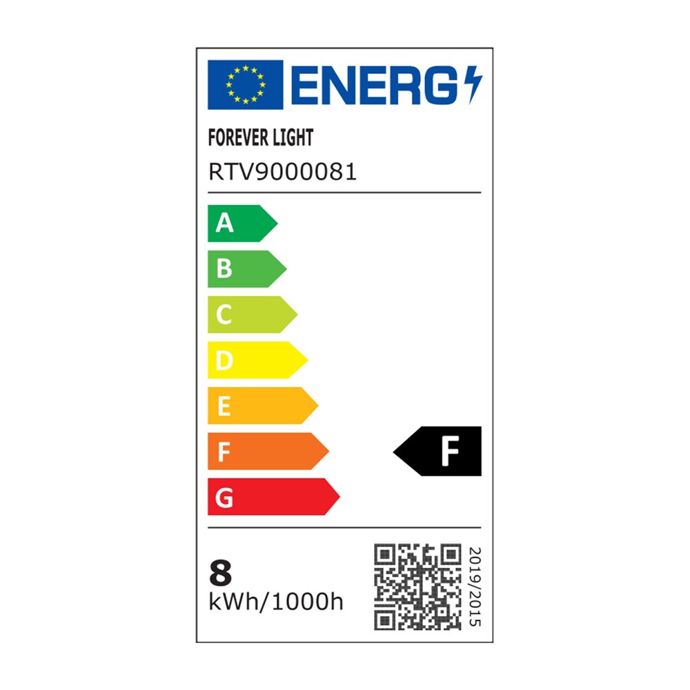 LED lyspære RGB E27 A60 8W 850lm 4000K med fjernkontroll