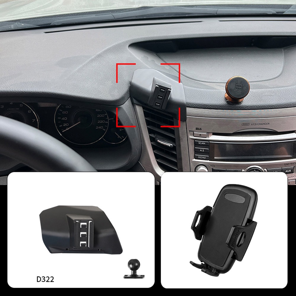 Mobilholder Subaru Outback 2010-2014