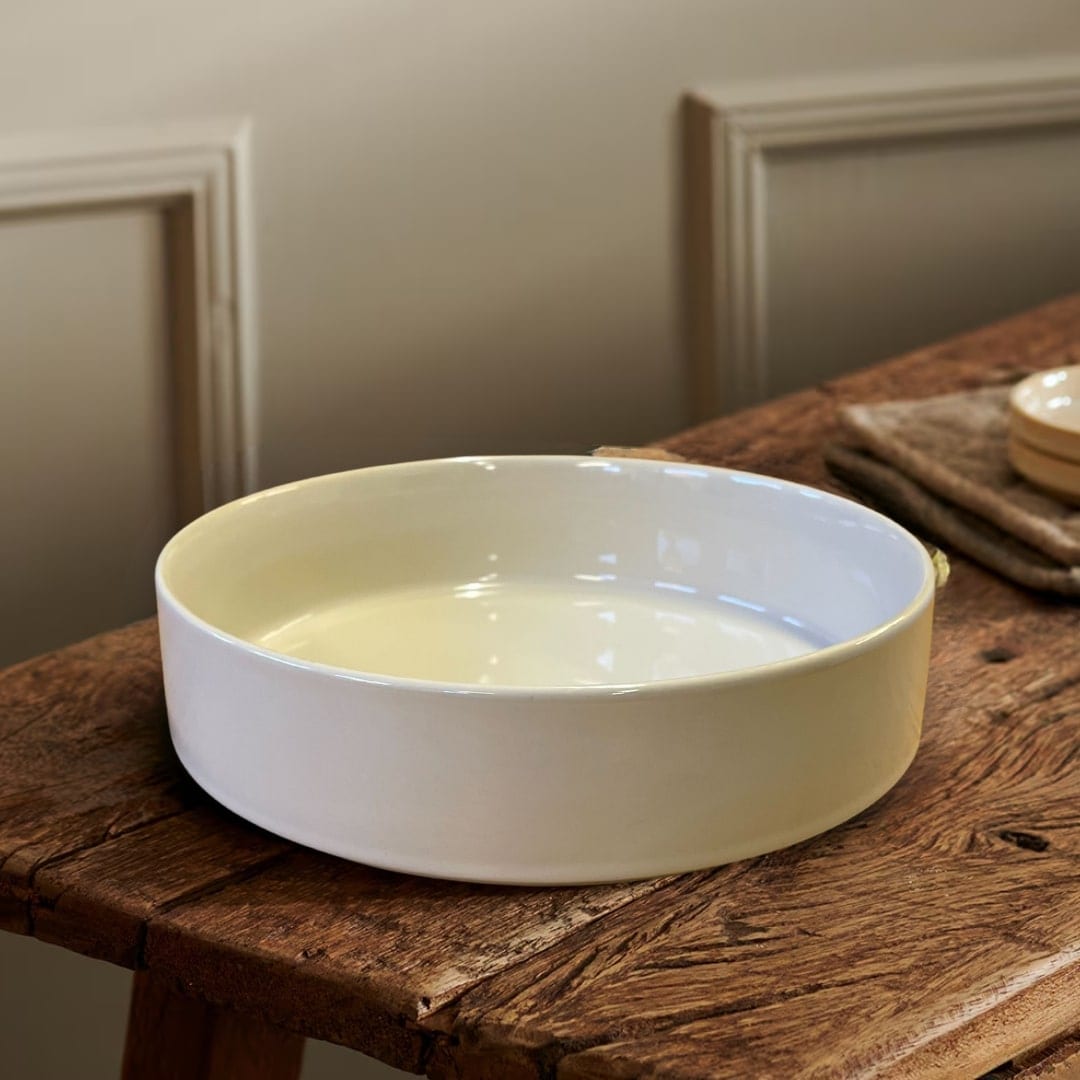 Mineral Sand keramisk salatskål 26 cm