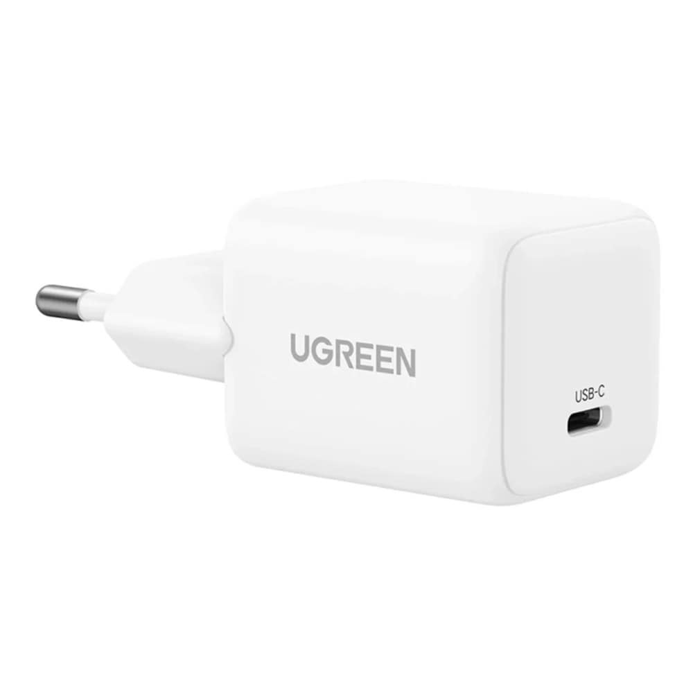 Ugreen GaN 20W USB-C-lader - hvit