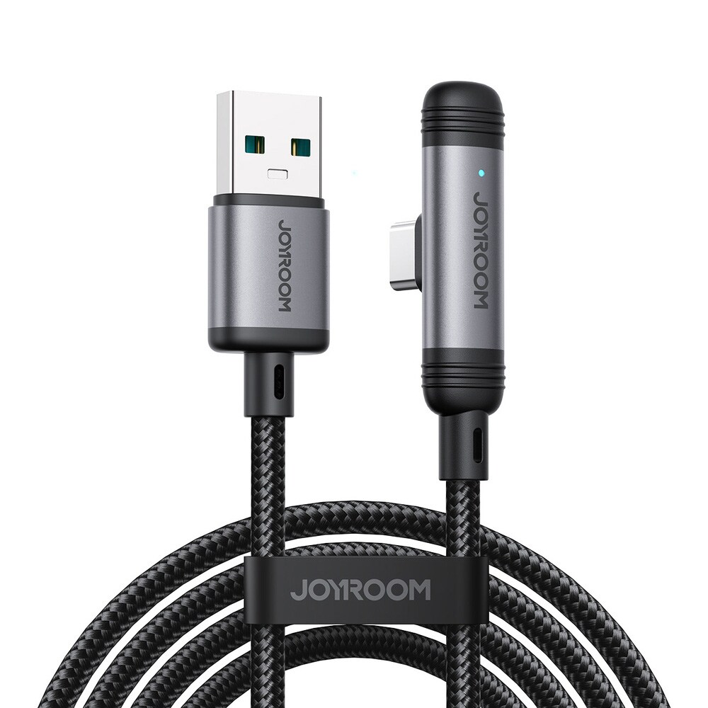 Joyroom EnjoyX Series USB-kabel USB til USB-C 3A 1,2 m - Svart