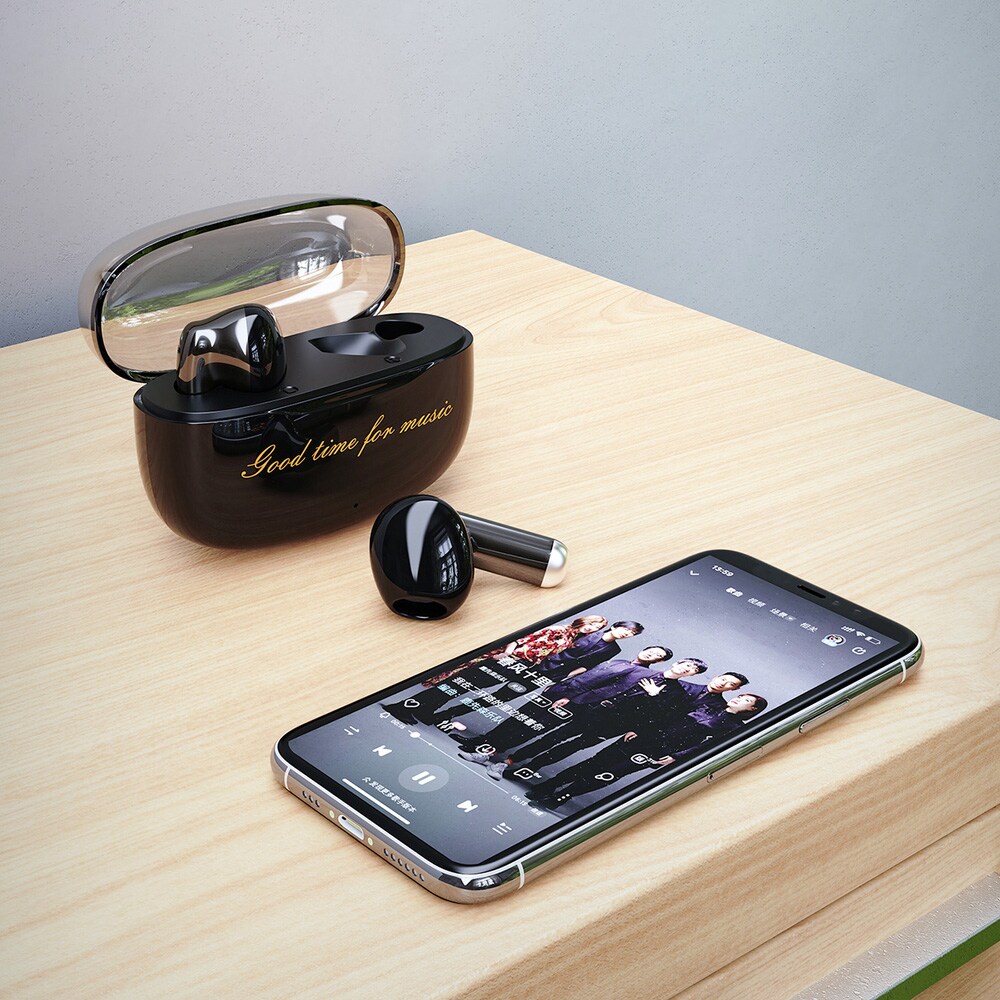 Dudao U8 TWS In-Ear Bluetooth-hodetelefoner - Svart