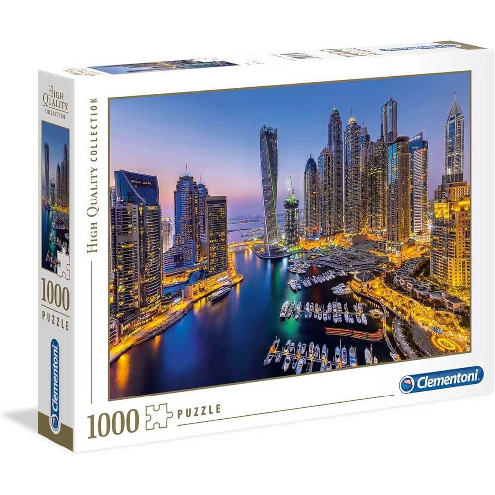 Puslespill 1000 brikker - Dubai Marina