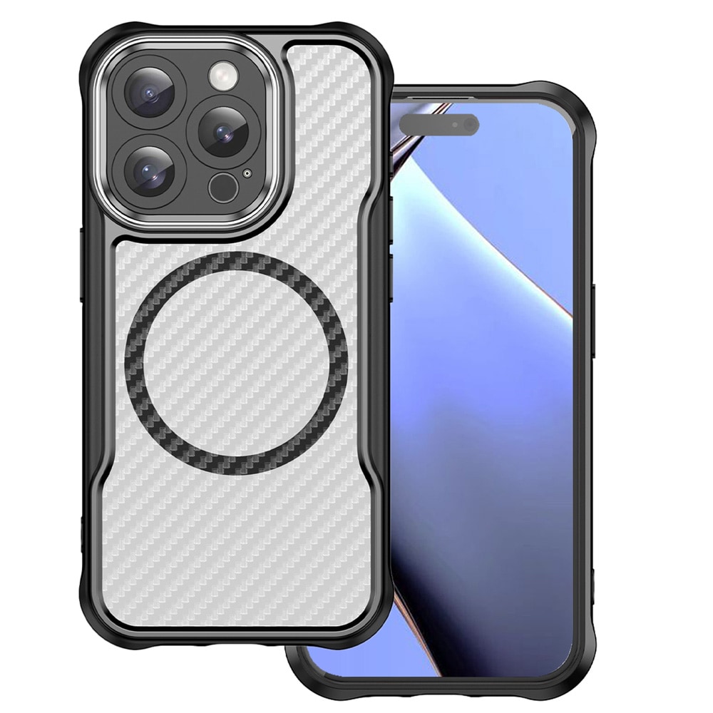 Beskyttelsesdeksel med MagSafe for iPhone 16 Pro - Svart