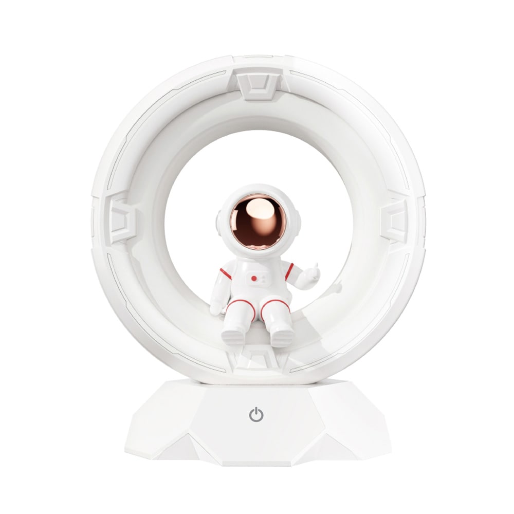 XO LED-lys med astronautdesign og justerbar lysfarge - Hvit