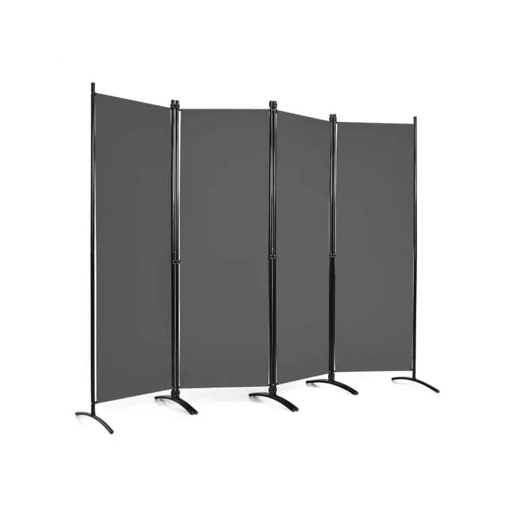 Skjermvegg 4 paneler H173cm - Grå