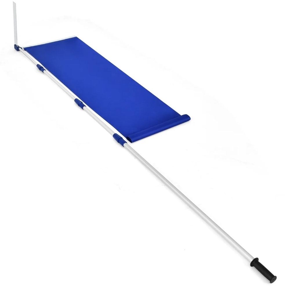 Snøskuffe med teleskopskaft for tak