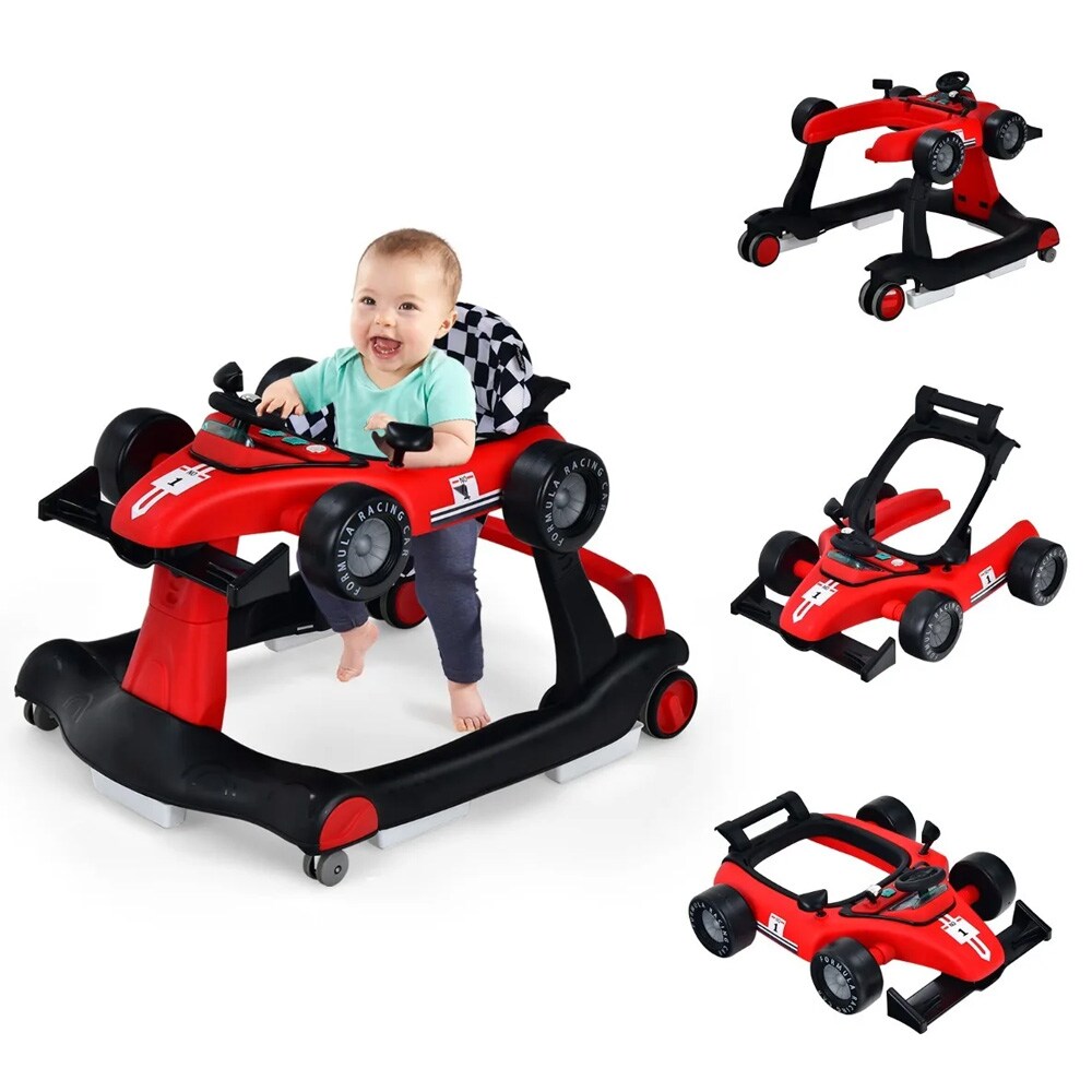 4in1 Racing Car Walker Svart/Red
