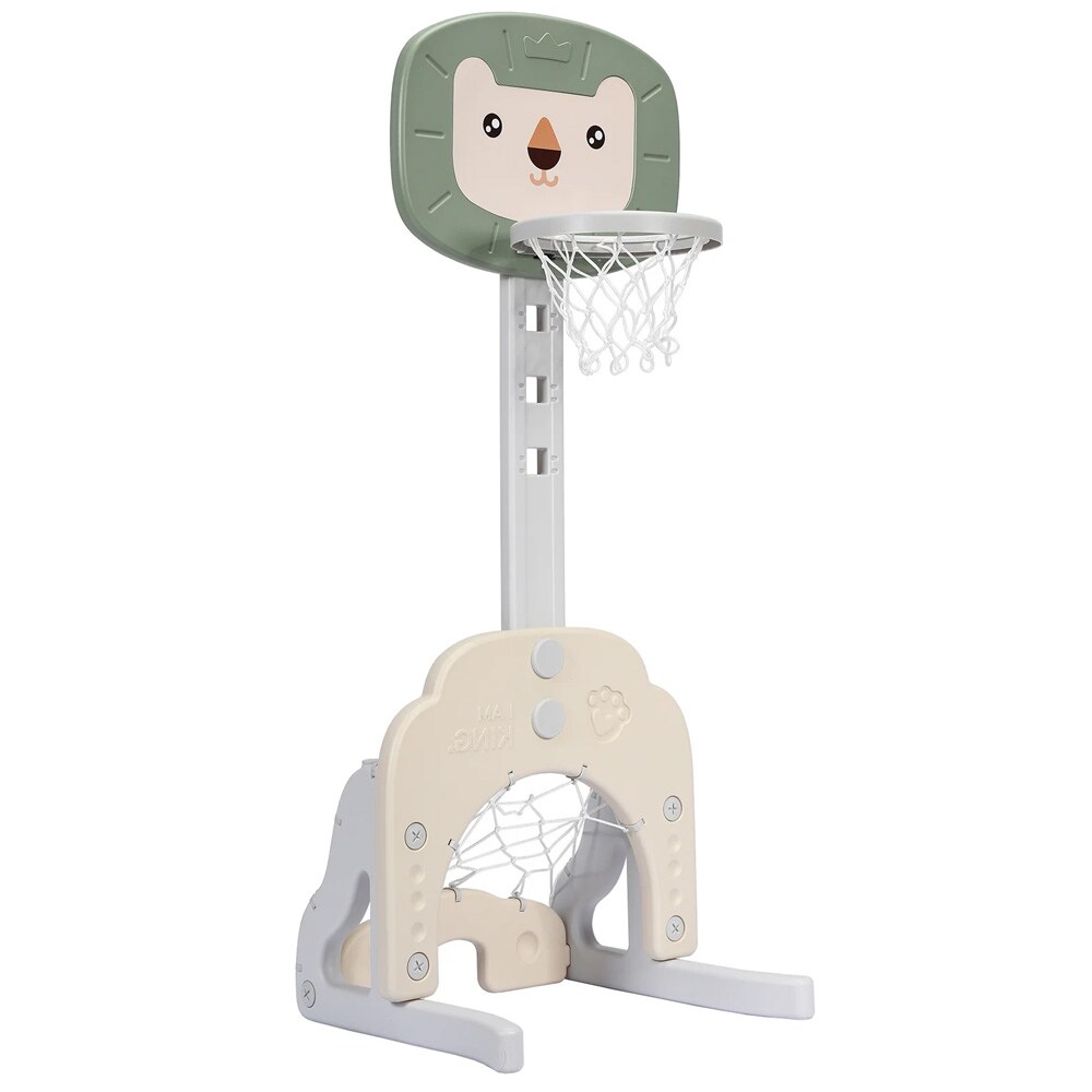 3-i-1 Justerbart basketballstativ for barn