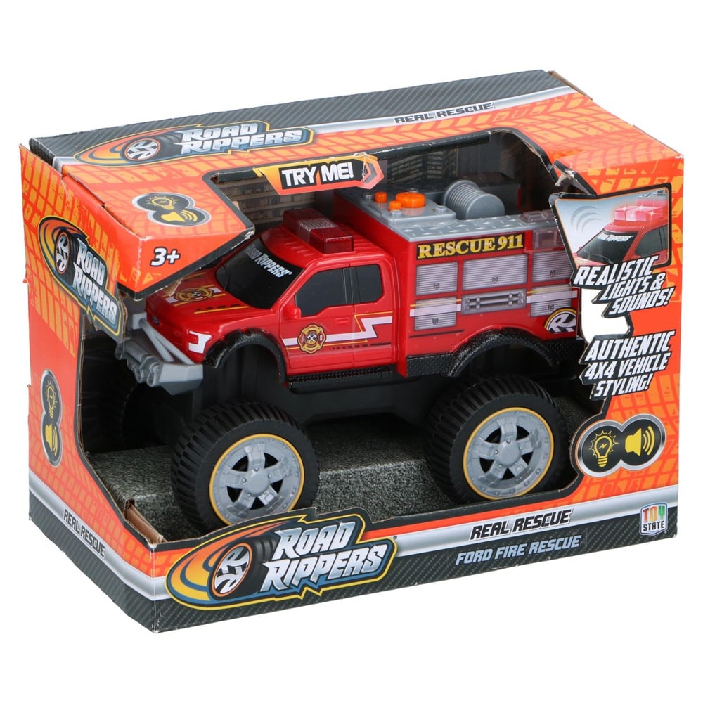 Road Rippers - Brannbil med lys og lyd
