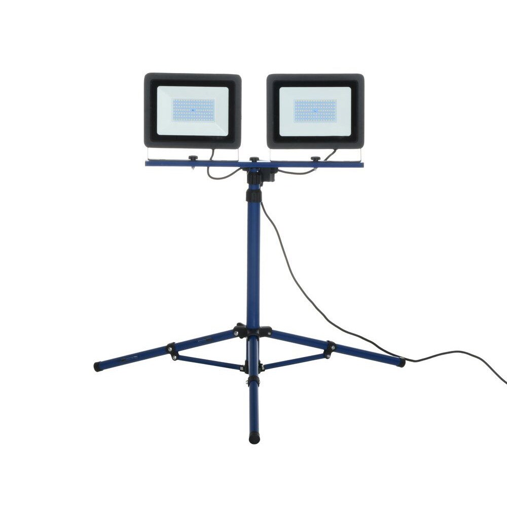 Tarmo Arbeidslampe med stativ 2x100W, 18000 lm, IP44