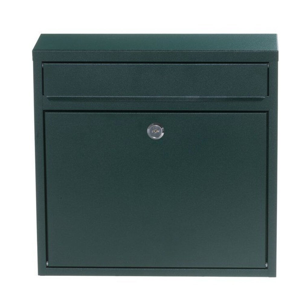Tarmo Brevkasse med lås 32x31x11cm - Grønn