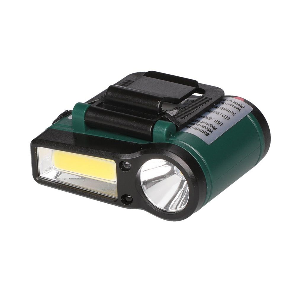 Tarmo Oppladbar hettelampe med sensor og klipsfeste