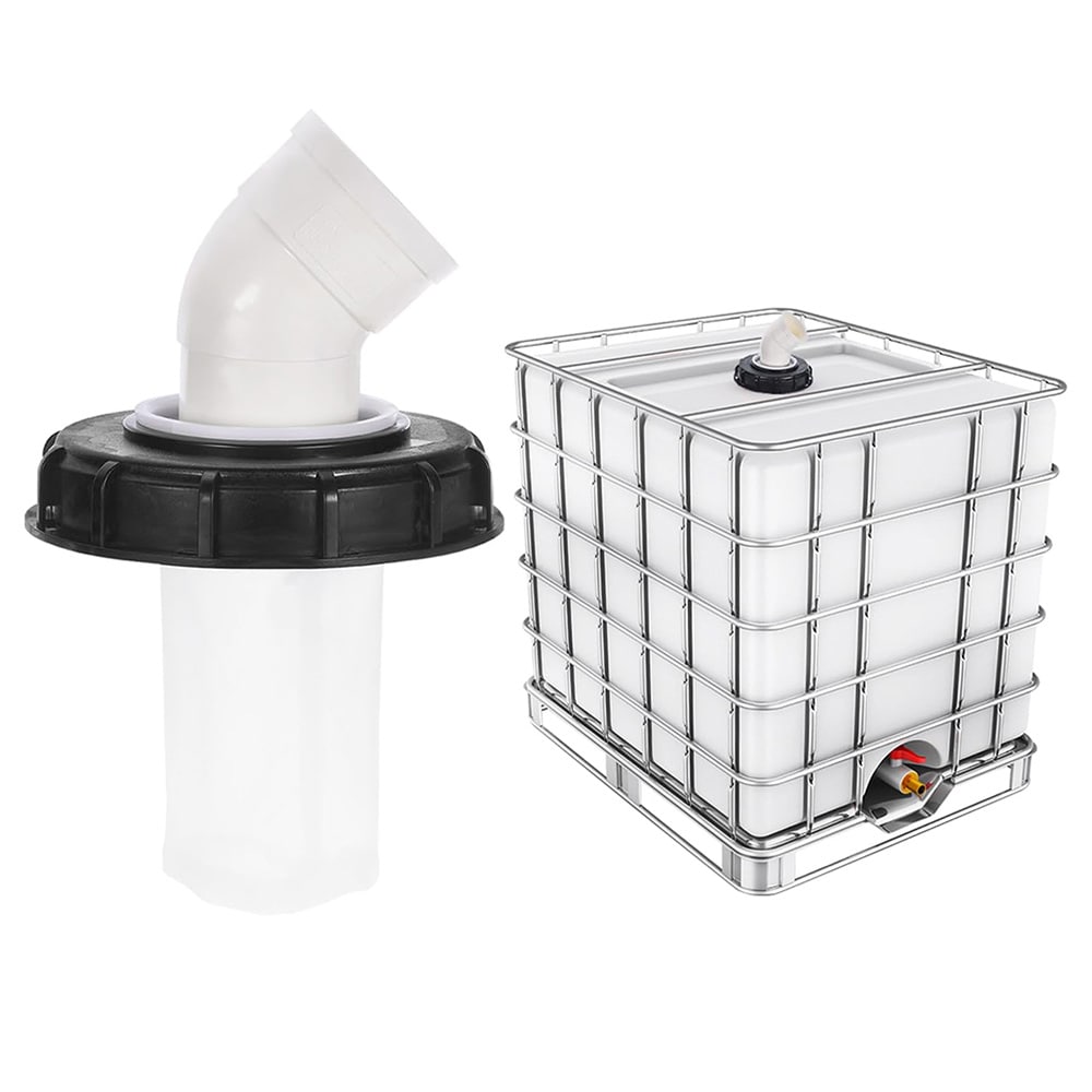 Filterlokk med 45° dyse for IBC-tank